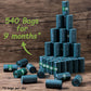 Greener Walker Dog Poop Bags 540 Count Extra Thick Leak Proof Waste Bags Deep Green