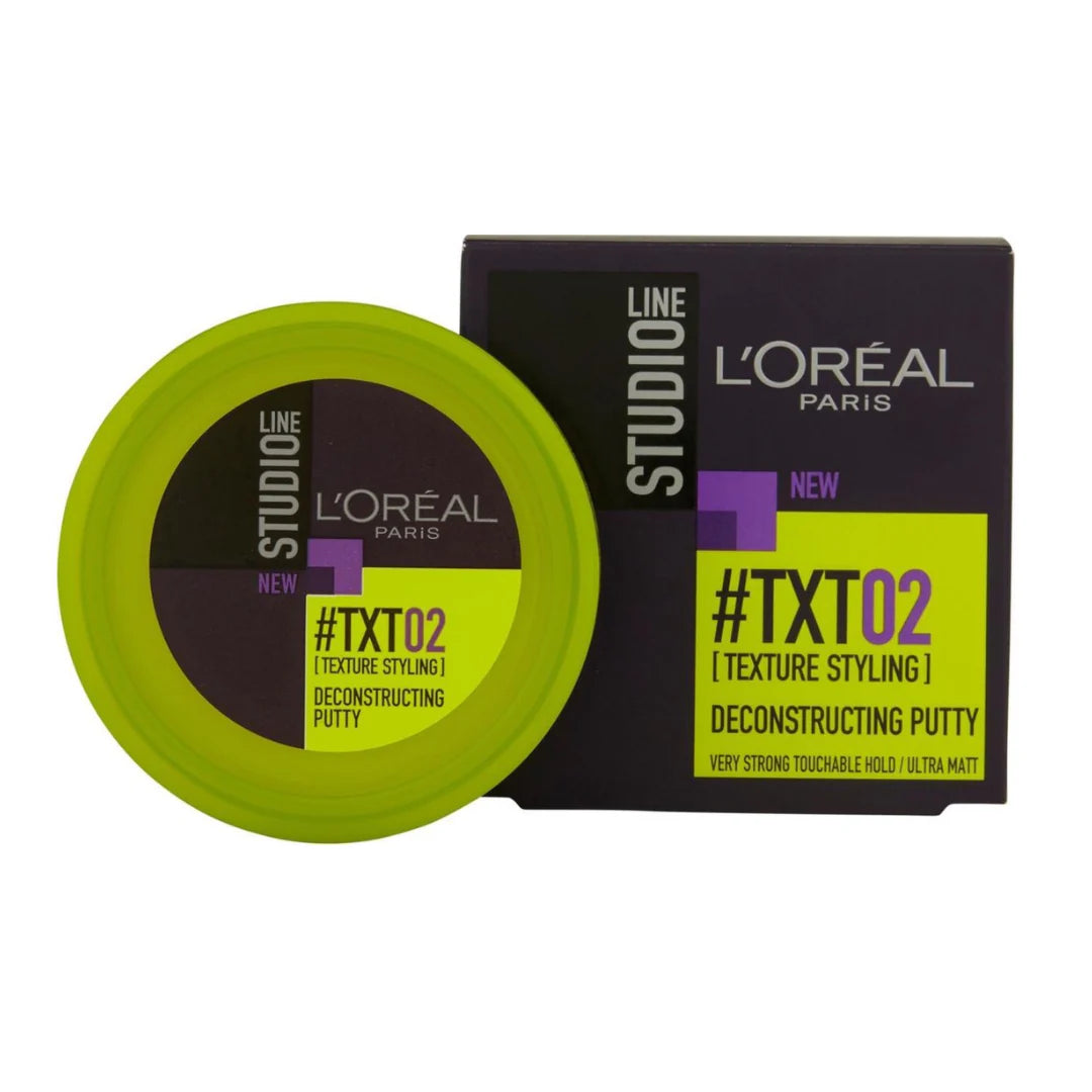 L'Oreal Paris Studio Line #TXT 02 Deconstructing Putty Hair Wax 75ml,3600522478430