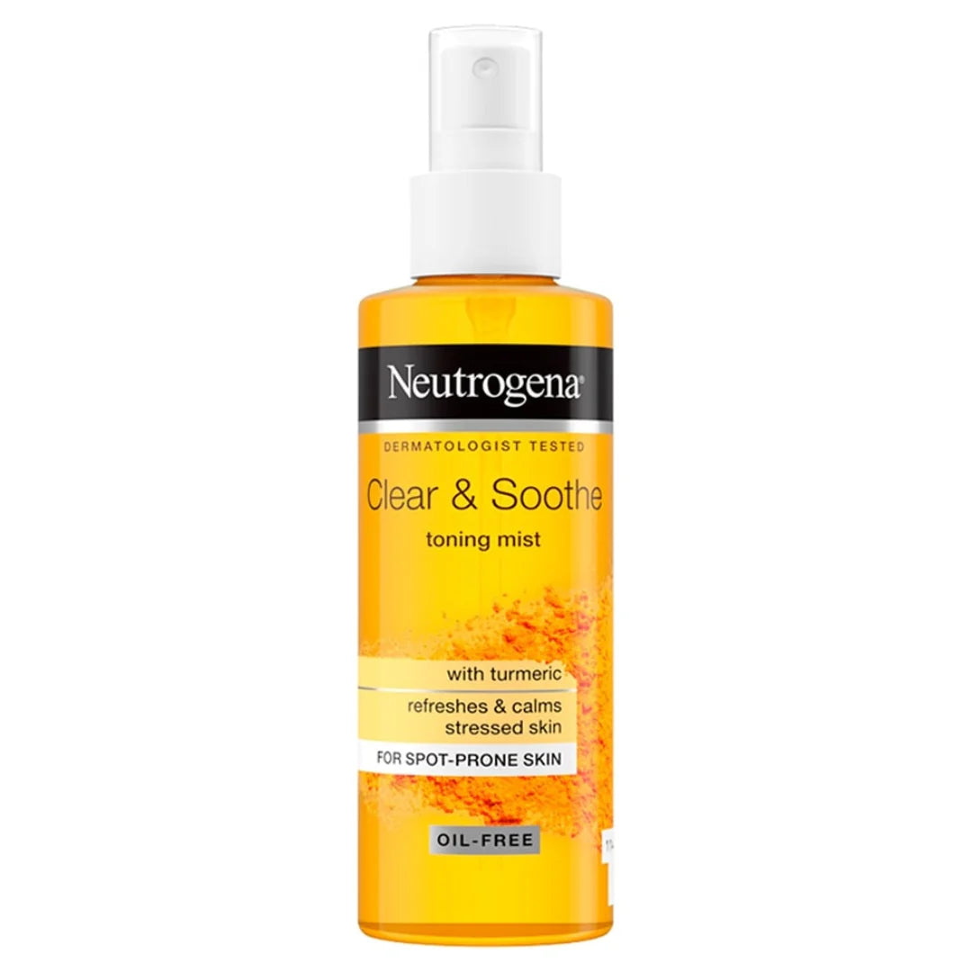 Neutrogena Oil-Free Clear & Soothe Turmeric Toning Mist 125ml,3574661529219