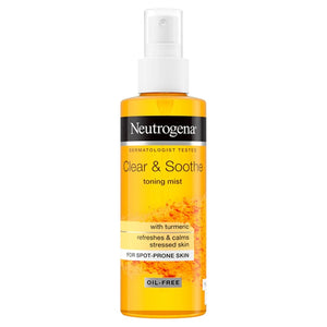 Neutrogena Oil-Free Clear & Soothe Turmeric Toning Mist 125ml,3574661529219