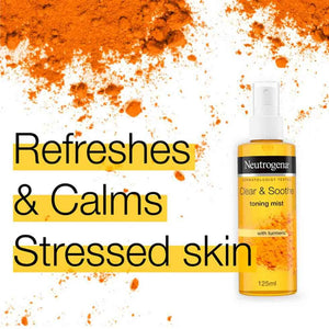 Neutrogena Oil-Free Clear & Soothe Turmeric Toning Mist 125ml,3574661529219