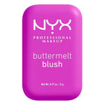 NYX Professional Makeup Buttermelt Blush - All The Butta - 0.17oz