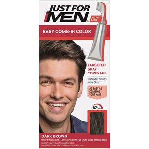 Just For Men A-45 Dark Brown Easy Comb-In Color