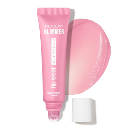Revlon Glimmer Lip Treat Balm + Mask - Overnight Hydration for Dry Lips 0.4 fl oz