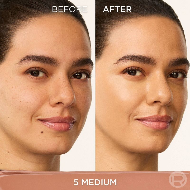 L'Oreal Paris True Match Hyaluron Tinted Balm Foundation, Non-Comedogenic Skincare Foundation - 5 Medium - 0.28oz