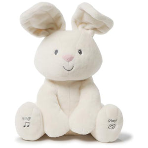 Gund Baby Flora the Bunny Animated Singing Plush Toy Cream 12 Inch Soft Toy for Infants Styles May Vary
