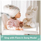 Gund Baby Flora the Bunny Animated Singing Plush Toy Cream 12 Inch Soft Toy for Infants Styles May Vary