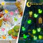 Gwahsa 240 Mini Glow in Dark Ducks Resin Figures for Dollhouse Craft Aquarium Decor