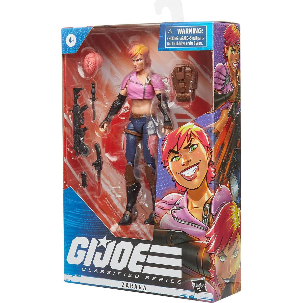 G.I. Joe Classified Series Zarana Action Figure 48 Collectible Premium Toys With Multiple Accessories 6-Inch-Scale With Custom Package Art,