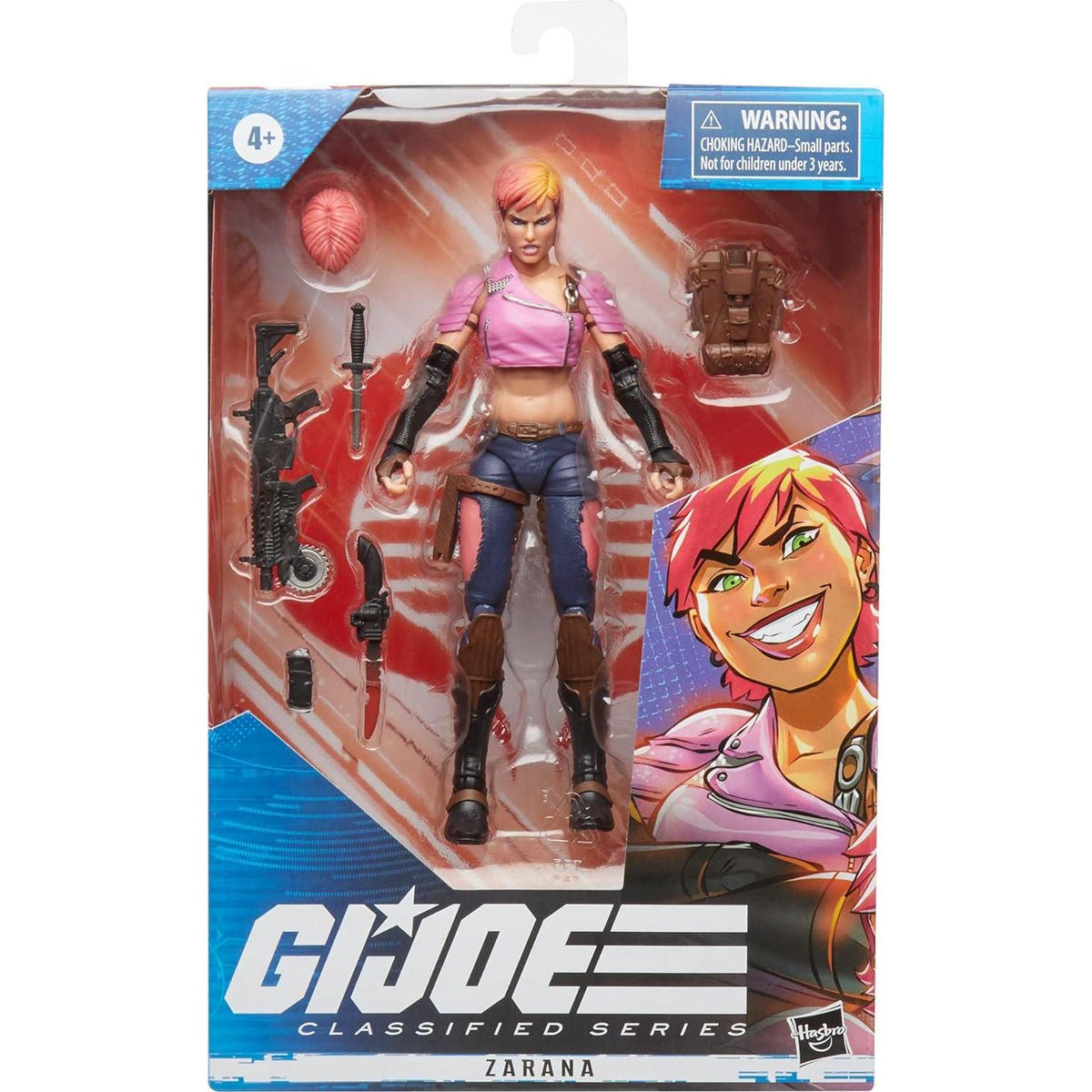 G.I. Joe Classified Series Zarana Action Figure 48 Collectible Premium Toys With Multiple Accessories 6-Inch-Scale With Custom Package Art,