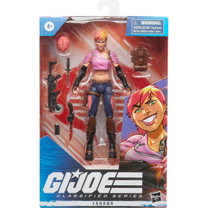 G.I. Joe Classified Series Zarana Action Figure 48 Collectible Premium Toys With Multiple Accessories 6-Inch-Scale With Custom Package Art,