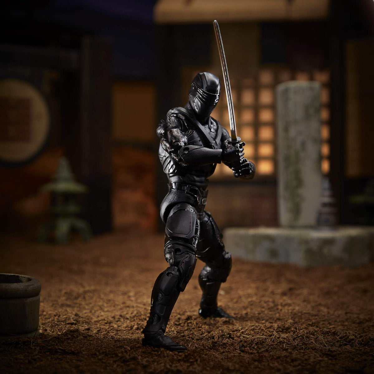 G. I. Joe Hasbro Classified Series : G.I. Joe Origins Snake Eyes Action Figure 16, Premium 6-Inch Scale Toy With Custom Package Art , Black,
