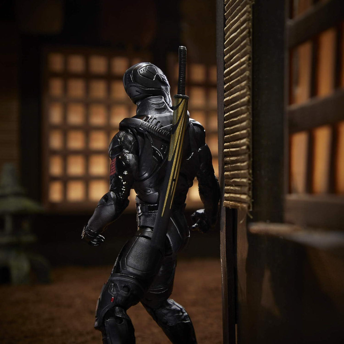 G. I. Joe Hasbro Classified Series : G.I. Joe Origins Snake Eyes Action Figure 16, Premium 6-Inch Scale Toy With Custom Package Art , Black,