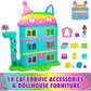 Spin Master Gabby’s Dollhouse Celebration Dollhouse 14 Piece Playset 25 Inch Tall with Figures and Sounds