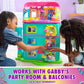 Spin Master Gabby’s Dollhouse Celebration Dollhouse 14 Piece Playset 25 Inch Tall with Figures and Sounds