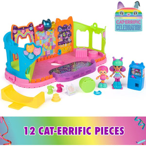 Spin Master Gabby’s Dollhouse Party Room Playset with Toy Figures Accessories for Girls and Boys Ages 3 Plus