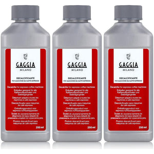 Gaggia Decalcifier Descaler Solution 250ml (3 Bottles),