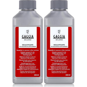 Gaggia Decalcifier Descaler Solution 250ml (2 Bottles),