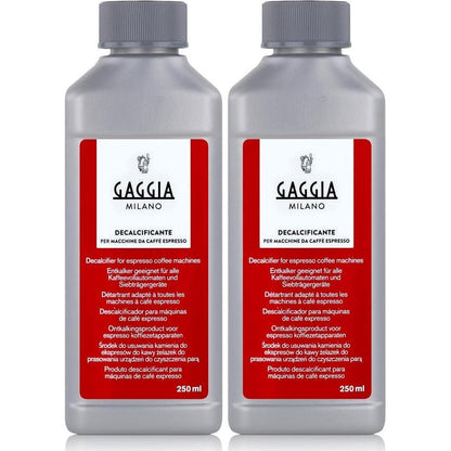 Gaggia Decalcifier Descaler Solution 250ml (2 Bottles),