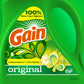 Gain Gain Laundry Detergent Liquid Soap Plus Aroma Boost, Original Scent, HE Compatible, 90 Loads Total, 65 Fl Oz (Pack Of 2), Gain Laundry Detergent, Liquid Laundry Detergent