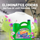 Gain Odor Defense Liquid Laundry Detergent, HE Compatible, Super Fresh Blast Scent, 184 Fl Oz (128 Loads)