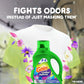 Gain Odor Defense Liquid Laundry Detergent, Super Fresh Blast Scent, 154 fl oz, 107 Loads, HE Compatible