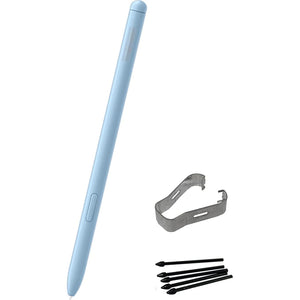 Galaxy Tab S6 Lite S Pen Replacement For Samsung Galaxy Tab S6 Lite EJ-PP610BJEGUJ Stylus Touch S Pen +Tips/Nibs(Angora Blue),