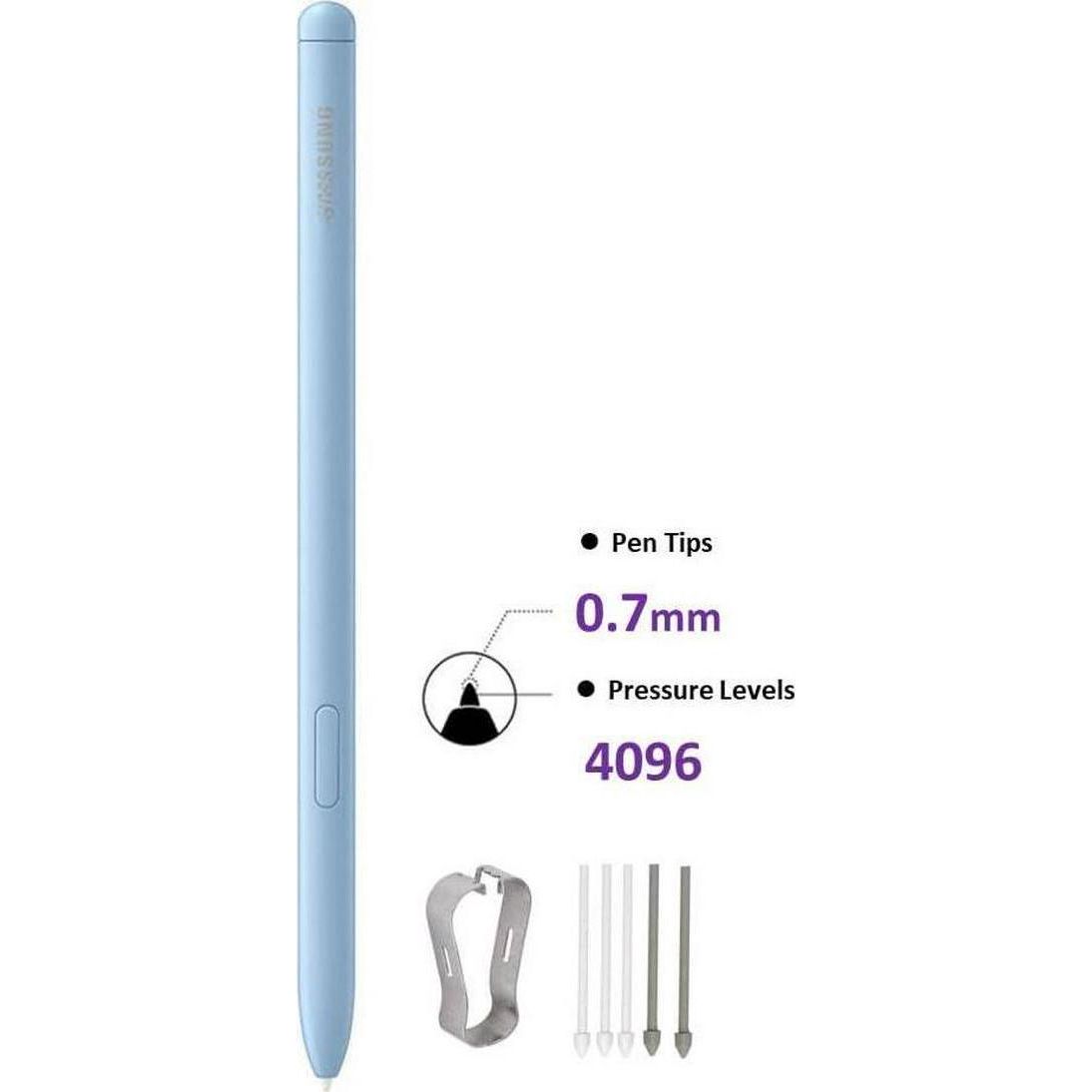 Galaxy Tab S6 Lite S Pen Replacement For Samsung Galaxy Tab S6 Lite EJ-PP610BJEGUJ Stylus Touch S Pen (Angora Blue),