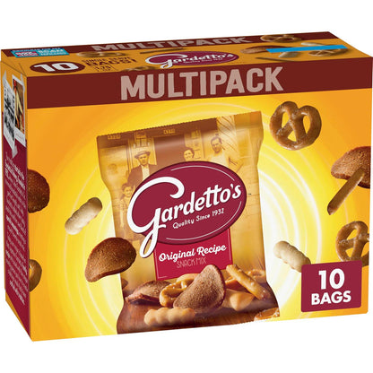 Gardetto's Gardetto's Original Recipe Snack Mix, Single Serve Bags Multipack, 10 Ct, 17.5 Oz