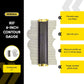 General Tools Contour Gauge 837 - 6 Angle Finder Tool For Home Improvement - Gadgets For Men,