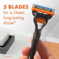 Gillette Gillette Fusion5 Power Razor Blade Refills, 8 Count, Lubrastrip For A More Comfortable Shave For Men