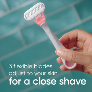 Gillette Venus Gillette Venus Sensitive Women's Disposable Razors - Single Package Of 3 Razors