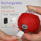 Giociv Interactive Cat Ball Toy Red Chirping Motion Activated Fast Rolling for Indoor Cats