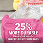 Glad Glad ForceFlex MaxStrength Tall Kitchen Trash Bags, 13 Gal, Cherry Blossom, 34 Ct (Package May Vary)