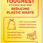 Glad Glad ForceFlex MaxStrength Tall Kitchen Trash Bags, 13 Gal, Cherry Blossom, 34 Ct (Package May Vary)