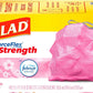 Glad Glad ForceFlex MaxStrength Tall Kitchen Trash Bags, 13 Gal, Cherry Blossom, 34 Ct (Package May Vary)