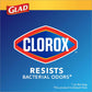 Glad Medium Drawstring Trash Bags with Clorox, 8 Gal, Lemon Fresh Bleach, 80 Count (Package May Vary)