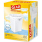 Glad Glad Medium Kitchen Drawstring Trash Bags, 8 Gal, Fresh Clean Scent, 80 Ct (Package May Vary)