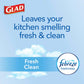 Glad OdorShield Small Trash Bags with Febreze Fresh Clean Scent, 4 Gallon, 26 Count (Packaging May Vary)
