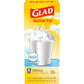 Glad OdorShield Small Trash Bags with Febreze Fresh Clean Scent, 4 Gallon, 26 Count (Packaging May Vary)