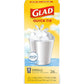 Glad OdorShield Small Trash Bags with Febreze Fresh Clean Scent, 4 Gallon, 26 Count (Packaging May Vary)