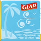 Glad OdorShield Small Drawstring Trash Bags, 4 Gallon, Febreze Beachside Breeze, 80 Count (Packaging May Vary)