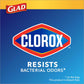 Glad Glad Small Drawstring Trash Bags With Clorox, 4 Gal, Lemon Fresh Bleach, 34 Ct (Package May Vary)