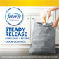 Glad Tall Kitchen Drawstring Trash Bags, OdorShield, 13 Gallon, White, Febreze Fresh Clean, 110 Count