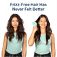 Crave Naturals Glide Thru Detangling Brush By Crave Naturals - Tangle-Free Hairbrush For Curly And Straight Hair - Gentle Detangler For Kids, Teens, And Adults - Wet And Dry Hair Care - Travel-Friendly, Turquoise