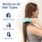 Crave Naturals Glide Thru Detangling Brush By Crave Naturals - Tangle-Free Hairbrush For Curly And Straight Hair - Gentle Detangler For Kids, Teens, And Adults - Wet And Dry Hair Care - Travel-Friendly, Turquoise