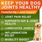 Dog Joint Supplements 120 Chicken Flavor Chews with Glucosamine Omega 3 Chondroitin MSM for Mobility Relief