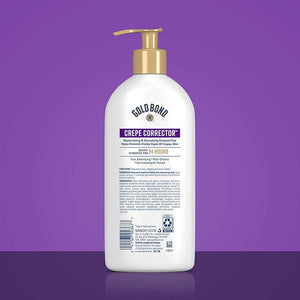 Gold Bond Gold Bond Age Renew Crepe Corrector Body And Face Lotion, Replenishing And Smoothing Formula, 14 Oz., Packaging May Vary