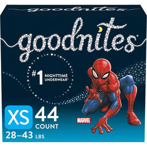 GoodNites Goodnites Bedwetting Underwear For Boys, XS, 44 Ct, 4.8 Pound,