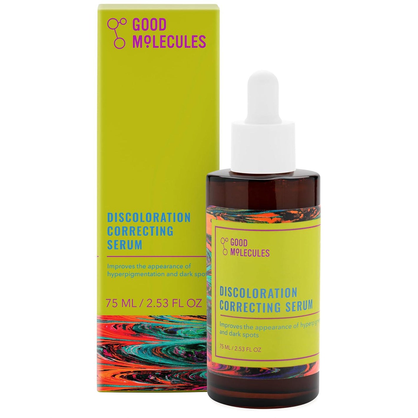 Good Molecules Good Molecules Discoloration Correcting Serum - Tranexamic Acid Ester Salt And Niacinamide For Dark Spots, Sun Damage, And Age Spots - Skincare Face